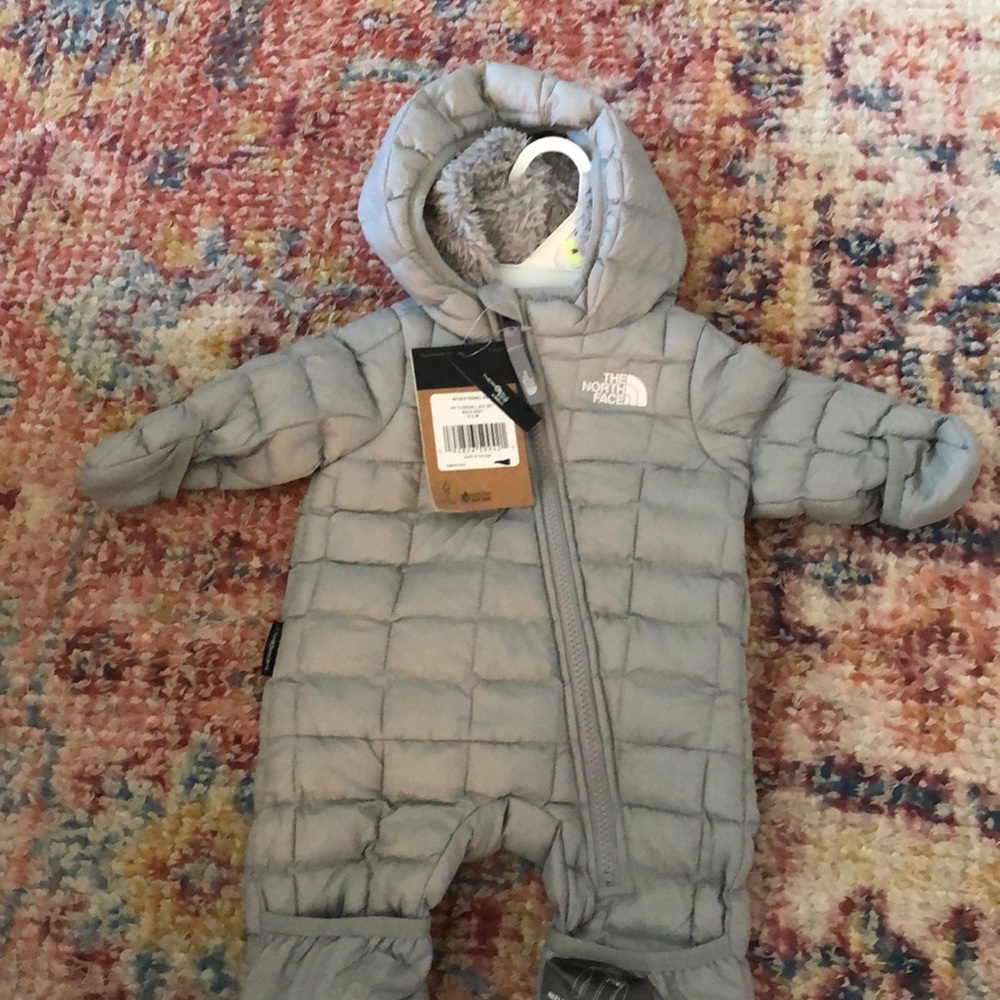 North face baby onesie.  0-3m